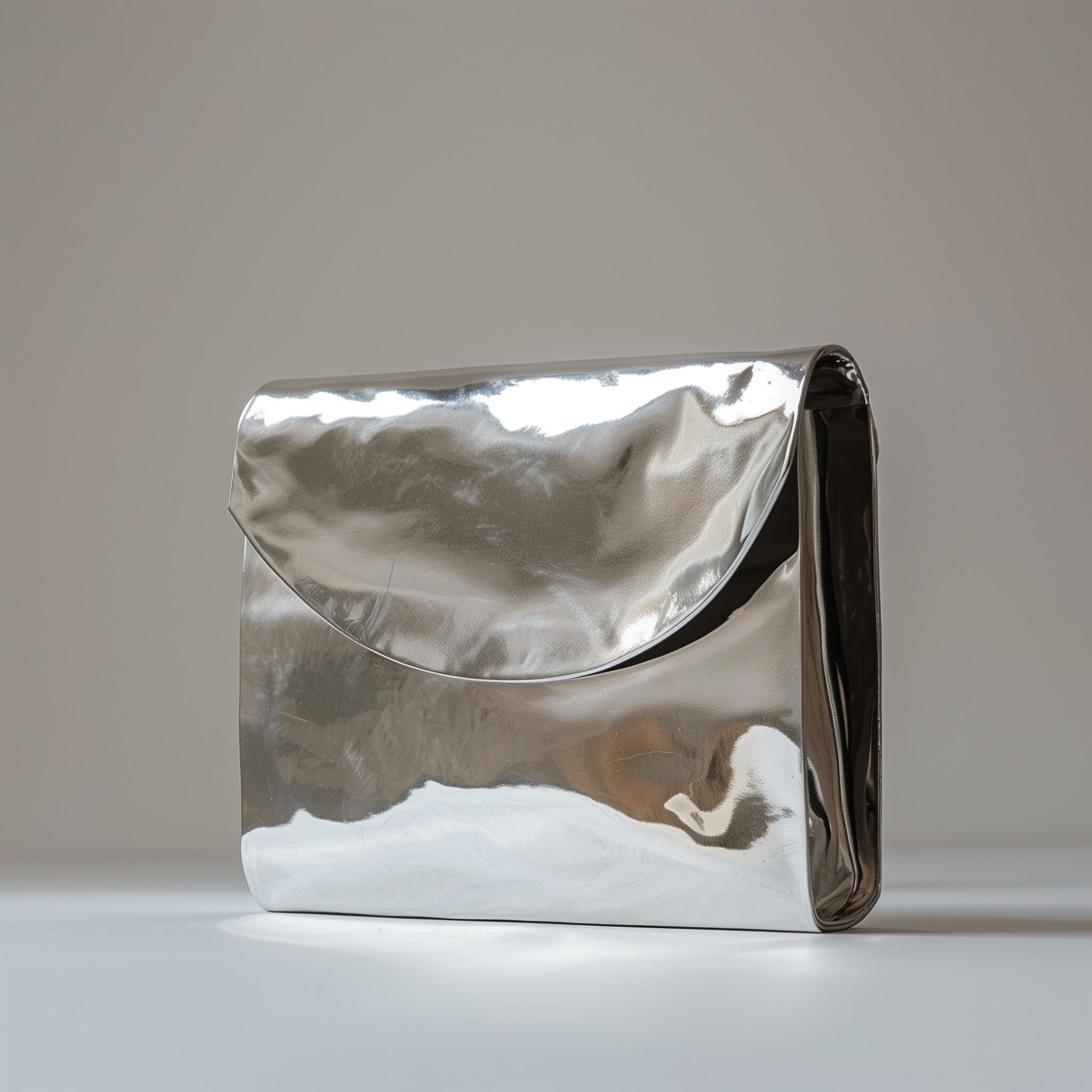 Silver clutch