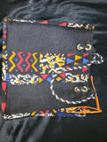 Black ankara Tote